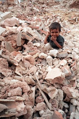 Image of homeless child